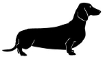 Dachshund v2 Decal Sticker